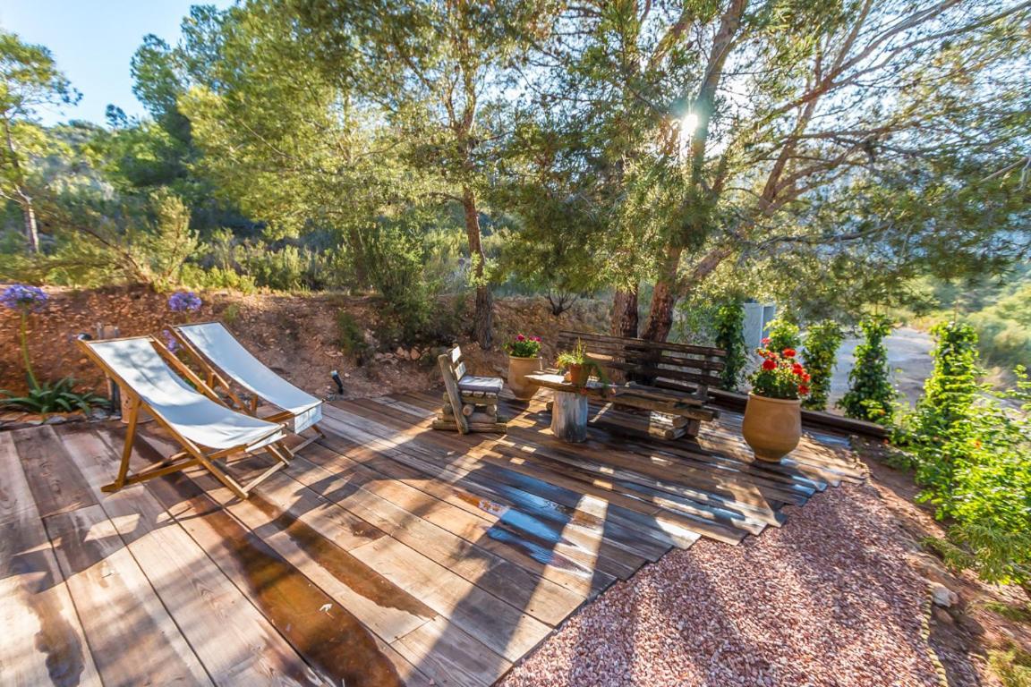 Casita Camino Viejo Villa Aigues Eksteriør billede